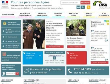 Pour les personnes âgées : nouveau site d'information du gouvernement