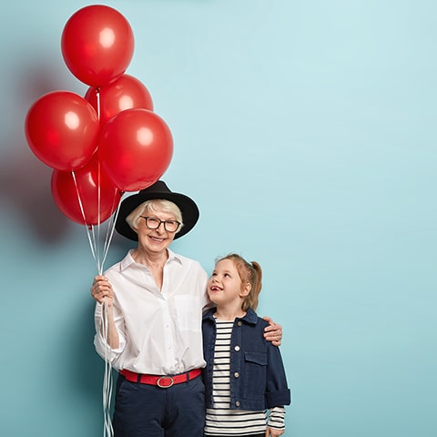 ballons 3 ans - Aide à Domicile 90 à Belfort - Personnes Âgées - Handicapés  - Familles- Seniors