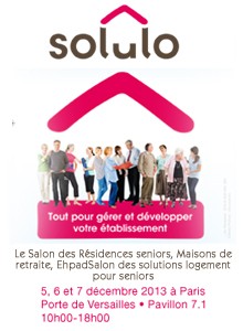 Pour tout connaitre sur l’univers des maisons de retraite : RDV au salon Solulo