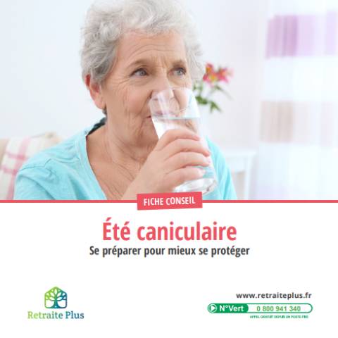 Comment reconnaître la déshydratation et le coup de chaleur ? Quels conseils pour les éviter ? Découvrez le guide canicule de Retraite Plus pour tout savoir.